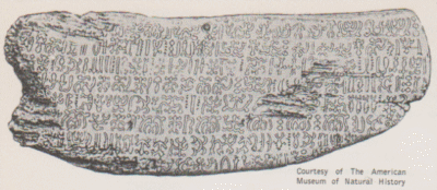 Rongo-Rongo Tablet