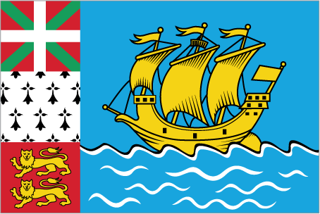 flag of St. Pierre and Miquelon