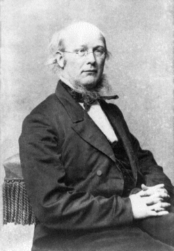 Horace Greeley, photograph by Matthew Brady