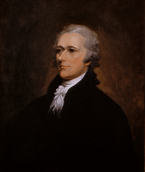 Alexander Hamilton, by John Trumbull