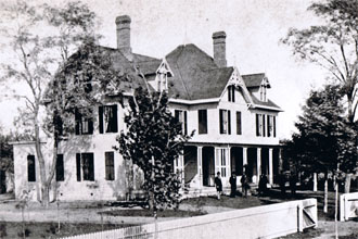 Garfield's home in 1880