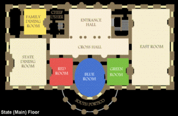 map of the State Floor