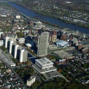 aerial view of Albany