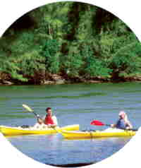 kayaking on one of Fort Lauderdale's canals