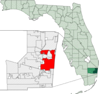 location of Fort Lauderdale