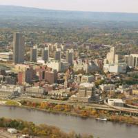 aerial view of Albany