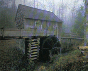 a 19th-century grist mill