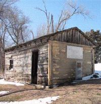 Brewster Higley's cabin