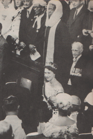 Princess Margaret opens Parliament