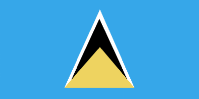 flag of Saint Lucia