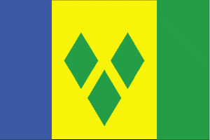 flag of St. Vincent and the Grenadines