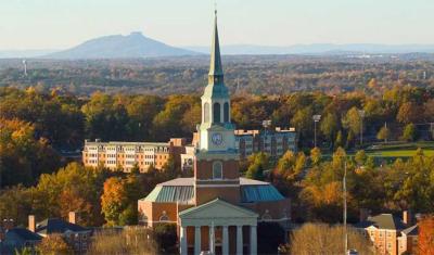 Wait Chapel on the Wake Forest campus