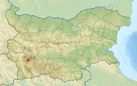 general location of Rila Monastery