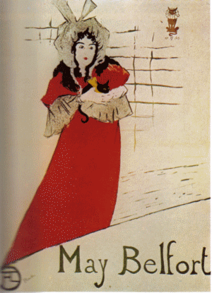 poster by Toulousse-Lautrec