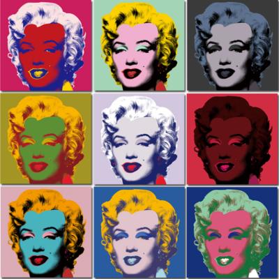 Marilyn Monroe, by Warhol