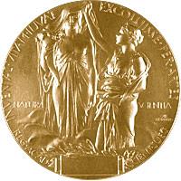 obverse of the Nobel Prize for Physics