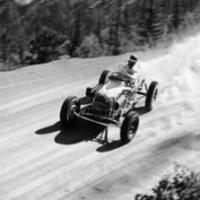 Bobby Unser in the Pike's Peak Climb