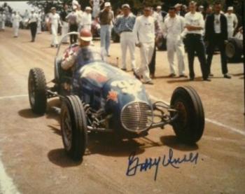 Bobby Unser at the 1960 Pikes Peak Climb