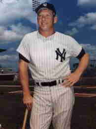 Mickey Mantle as a Yankee