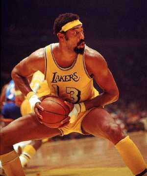 Wilt Chamberlain as a Laker