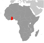 Ghana's location