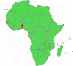 location of Benin