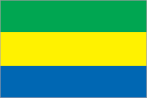 flag of Gabon