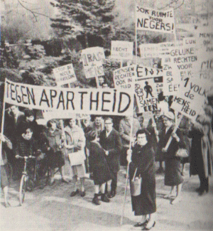 protests at The Hague