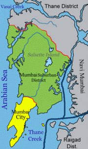 map of Mumbai Metropolitan Area