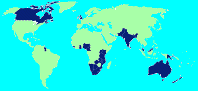 map of The Commonwealth