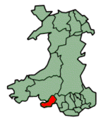 location of Swansea