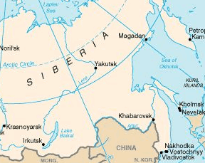 location of Lake Baikal