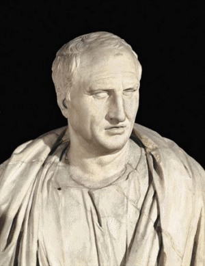 bust of Marcus Tullius Cicero