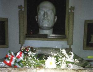 tomb of Benito Mussolini