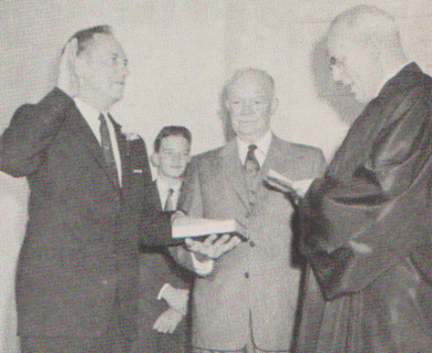 Rogers being sworn in as Attorney General