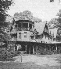 the Twain House in Hartford, Connecticut