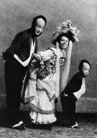 Buster Keaton and his parents