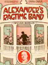 sheet music cover for Alexander's Ragtime Band