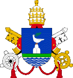 Pope Pius XII's coat of arms featured a dove, a symbol of peace