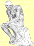 The Thinker by Rodin