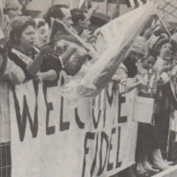 New Yorkers greet Castro