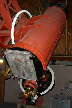 the astrograph Tombaugh used