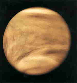 Venus as seen by the Pioneer probe