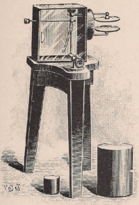 apparatus used for detecting the presence of radioactivity