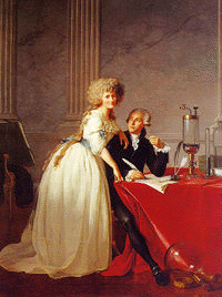 Monsieur Lavoisier and his wife