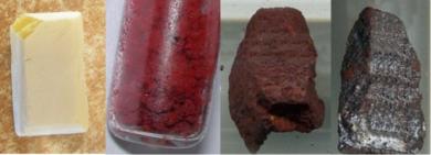 white, red (granular and solid), and black phosphorus