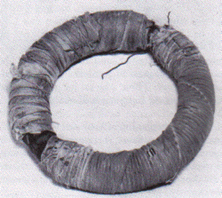 coil used by Faraday in his discovery of electromagnetic induction