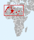 native range of Barbary Sheep