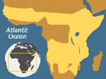 distribution of the spotted hyena