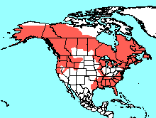 distribution of the North American river otter